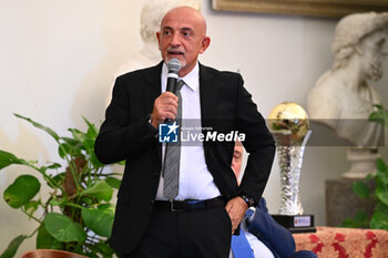 2024-09-16 - Cesare Pizzuto during the press conference to present the WEVZA Cup 2024, 16 September 2024 at the Sala della Protomoteca, Piazza del Campidoglio, Rome, Italy. - WEVZA CUP WOMEN - PRESS CONFERENCE - EVENTS - VOLLEYBALL