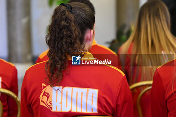 2024-09-16 - During the press conference to present the WEVZA Cup 2024, 16 September 2024 at the Sala della Protomoteca, Piazza del Campidoglio, Rome, Italy. - WEVZA CUP WOMEN - PRESS CONFERENCE - EVENTS - VOLLEYBALL