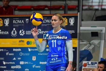 22/09/2024 - Ciara Debell of Beziers Volley during CEV Volleyball Challenge Cup 2025 Women – Zonal Prequalification Round WEVZA CUP – Finals 3rd and 4th place - between Beziers Volley and Terville Florange OC at Palazzetto dello Sport on September 22, 2024 in Rome, Italy - WEVZA CUP WOMEN - FINALE 3° POSTO - BEZIERS VB VS TERVILLE FLORANGE - EVENTI - VOLLEY