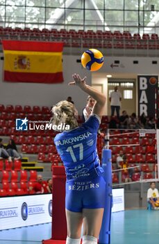 22/09/2024 - Paulina Majkowska of Beziers Volley during CEV Volleyball Challenge Cup 2025 Women – Zonal Prequalification Round WEVZA CUP – Finals 3rd and 4th place - between Beziers Volley and Terville Florange OC at Palazzetto dello Sport on September 22, 2024 in Rome, Italy - WEVZA CUP WOMEN - FINALE 3° POSTO - BEZIERS VB VS TERVILLE FLORANGE - EVENTI - VOLLEY