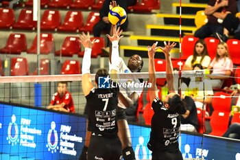 2024-09-22 - Aana Enioola Adelusi of Roma Volley Club during CEV Volleyball Challenge Cup 2025 Women – Zonal Prequalification Round WEVZA CUP – Finals 1st and 2nd place - between Roma Volley and CD Heidelberg Wolkswagen at Palazzetto dello Sport on September 22, 2024 in Rome, Italy. - WEVZA CUP WOMEN - FINALE 1° POSTO - ROMA VOLLEY VS CD HEIDELBERG - EVENTS - VOLLEYBALL