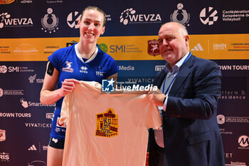 2024-09-19 - Alexandra Hadrych of Terville Florange OC during the day 2 of the CEV Volleyball Challenge Cup 2025 Women - Prequalification Round WEVZA CUP between Volley Academy Bulach vs Terville Florange OC at the Palazzetto dello Sport on September 19, 2024 in Rome, Italy. - WEVZA CUP WOMEN - VOLLEYBALL ACADEMY BULACH VS TERVILLE FLORANGE OC - INTERNATIONALS - VOLLEYBALL