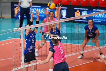 2024-09-19 - Fiona Maeder of Volleyball Academy in action during the day 2 of the CEV Volleyball Challenge Cup 2025 Women - Prequalification Round WEVZA CUP between Volley Academy Bulach vs Terville Florange OC at the Palazzetto dello Sport on September 19, 2024 in Rome, Italy. - WEVZA CUP WOMEN - VOLLEYBALL ACADEMY BULACH VS TERVILLE FLORANGE OC - INTERNATIONALS - VOLLEYBALL