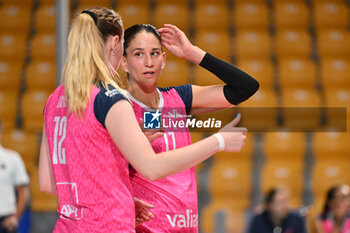 2024-09-19 - Laura Koutsogiannakis of Volleyball Academy during the day 2 of the CEV Volleyball Challenge Cup 2025 Women - Prequalification Round WEVZA CUP between Volley Academy Bulach vs Terville Florange OC at the Palazzetto dello Sport on September 19, 2024 in Rome, Italy. - WEVZA CUP WOMEN - VOLLEYBALL ACADEMY BULACH VS TERVILLE FLORANGE OC - INTERNATIONALS - VOLLEYBALL