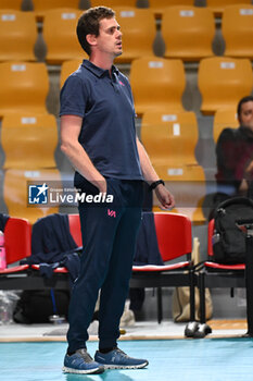 2024-09-19 - Robin De Bont of Volleyball Academy during the day 2 of the CEV Volleyball Challenge Cup 2025 Women - Prequalification Round WEVZA CUP between Volley Academy Bulach vs Terville Florange OC at the Palazzetto dello Sport on September 19, 2024 in Rome, Italy. - WEVZA CUP WOMEN - VOLLEYBALL ACADEMY BULACH VS TERVILLE FLORANGE OC - INTERNATIONALS - VOLLEYBALL