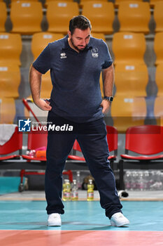 2024-09-19 - Romain Pitou of Terville Florange OC during the day 2 of the CEV Volleyball Challenge Cup 2025 Women - Prequalification Round WEVZA CUP between Volley Academy Bulach vs Terville Florange OC at the Palazzetto dello Sport on September 19, 2024 in Rome, Italy. - WEVZA CUP WOMEN - VOLLEYBALL ACADEMY BULACH VS TERVILLE FLORANGE OC - INTERNATIONALS - VOLLEYBALL