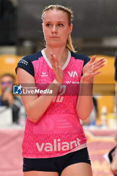 2024-09-19 - Mia Luthi of Volleyball Academy during the day 2 of the CEV Volleyball Challenge Cup 2025 Women - Prequalification Round WEVZA CUP between Volley Academy Bulach vs Terville Florange OC at the Palazzetto dello Sport on September 19, 2024 in Rome, Italy. - WEVZA CUP WOMEN - VOLLEYBALL ACADEMY BULACH VS TERVILLE FLORANGE OC - INTERNATIONALS - VOLLEYBALL