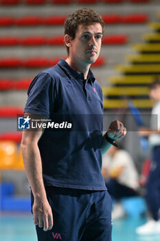 2024-09-19 - Robin De Bont of Volleyball Academy during the day 2 of the CEV Volleyball Challenge Cup 2025 Women - Prequalification Round WEVZA CUP between Volley Academy Bulach vs Terville Florange OC at the Palazzetto dello Sport on September 19, 2024 in Rome, Italy. - WEVZA CUP WOMEN - VOLLEYBALL ACADEMY BULACH VS TERVILLE FLORANGE OC - INTERNATIONALS - VOLLEYBALL