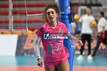 2024-09-19 - Andria Mendonca Principe of CV Kiele Socuellamos in action during the day 2 of the CEV Volleyball Challenge Cup 2025 Women - Prequalification Round WEVZA CUP between CV Kiele SOCUELLAMOS and CD Heidelberg LAS PALMAS at the Palazzetto dello Sport on September 19, 2024 in Rome, Italy. - WEVZA CUP WOMEN - CV KIELE SOCUELLAMOS VS CD HEIDELBERG WOLSWAGEN LAS PALMAS - INTERNATIONALS - VOLLEYBALL