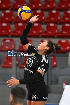 2024-09-19 - Camila Hiruela Tapia of CD Heidelberg Volkswagenin action during the day 2 of the CEV Volleyball Challenge Cup 2025 Women - Prequalification Round WEVZA CUP between CV Kiele SOCUELLAMOS and CD Heidelberg LAS PALMAS at the Palazzetto dello Sport on September 19, 2024 in Rome, Italy. - WEVZA CUP WOMEN - CV KIELE SOCUELLAMOS VS CD HEIDELBERG WOLSWAGEN LAS PALMAS - INTERNATIONALS - VOLLEYBALL