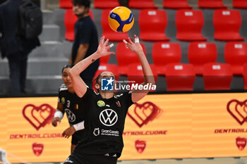 2024-09-19 - Patricia Aranda Munoz of CD Heidelberg Volkswagenin action during the day 2 of the CEV Volleyball Challenge Cup 2025 Women - Prequalification Round WEVZA CUP between CV Kiele SOCUELLAMOS and CD Heidelberg LAS PALMAS at the Palazzetto dello Sport on September 19, 2024 in Rome, Italy. - WEVZA CUP WOMEN - CV KIELE SOCUELLAMOS VS CD HEIDELBERG WOLSWAGEN LAS PALMAS - INTERNATIONALS - VOLLEYBALL