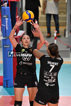 2024-09-19 - Patricia Aranda Munoz of CD Heidelberg Volkswagenin action during the day 2 of the CEV Volleyball Challenge Cup 2025 Women - Prequalification Round WEVZA CUP between CV Kiele SOCUELLAMOS and CD Heidelberg LAS PALMAS at the Palazzetto dello Sport on September 19, 2024 in Rome, Italy. - WEVZA CUP WOMEN - CV KIELE SOCUELLAMOS VS CD HEIDELBERG WOLSWAGEN LAS PALMAS - INTERNATIONALS - VOLLEYBALL