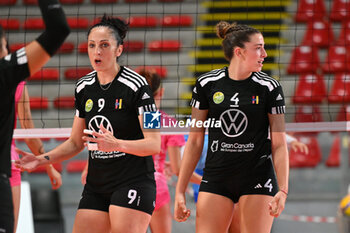 2024-09-19 - Lola Hernandez Van Den Bosch of CD Heidelberg Volkswagenin action during the day 2 of the CEV Volleyball Challenge Cup 2025 Women - Prequalification Round WEVZA CUP between CV Kiele SOCUELLAMOS and CD Heidelberg LAS PALMAS at the Palazzetto dello Sport on September 19, 2024 in Rome, Italy. - WEVZA CUP WOMEN - CV KIELE SOCUELLAMOS VS CD HEIDELBERG WOLSWAGEN LAS PALMAS - INTERNATIONALS - VOLLEYBALL