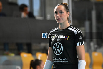 2024-09-19 - Candela Bernardino Hernandez of CD Heidelberg Volkswagenin action during the day 2 of the CEV Volleyball Challenge Cup 2025 Women - Prequalification Round WEVZA CUP between CV Kiele SOCUELLAMOS and CD Heidelberg LAS PALMAS at the Palazzetto dello Sport on September 19, 2024 in Rome, Italy. - WEVZA CUP WOMEN - CV KIELE SOCUELLAMOS VS CD HEIDELBERG WOLSWAGEN LAS PALMAS - INTERNATIONALS - VOLLEYBALL