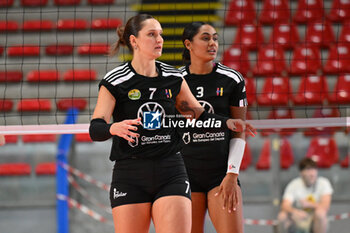 2024-09-19 - Adriani Vilvert Joaquim of CD Heidelberg Volkswagen in action during the day 2 of the CEV Volleyball Challenge Cup 2025 Women - Prequalification Round WEVZA CUP between CV Kiele SOCUELLAMOS and CD Heidelberg LAS PALMAS at the Palazzetto dello Sport on September 19, 2024 in Rome, Italy. - WEVZA CUP WOMEN - CV KIELE SOCUELLAMOS VS CD HEIDELBERG WOLSWAGEN LAS PALMAS - INTERNATIONALS - VOLLEYBALL