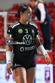 2024-09-19 - Dayana Segovia of CD Heidelberg Volkswagen in action during the day 2 of the CEV Volleyball Challenge Cup 2025 Women - Prequalification Round WEVZA CUP between CV Kiele SOCUELLAMOS and CD Heidelberg LAS PALMAS at the Palazzetto dello Sport on September 19, 2024 in Rome, Italy. - WEVZA CUP WOMEN - CV KIELE SOCUELLAMOS VS CD HEIDELBERG WOLSWAGEN LAS PALMAS - INTERNATIONALS - VOLLEYBALL