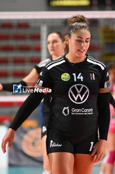 2024-09-19 - Camila Hiruela Tapia of CD Heidelberg Volkswagen in action during the day 2 of the CEV Volleyball Challenge Cup 2025 Women - Prequalification Round WEVZA CUP between CV Kiele SOCUELLAMOS and CD Heidelberg LAS PALMAS at the Palazzetto dello Sport on September 19, 2024 in Rome, Italy. - WEVZA CUP WOMEN - CV KIELE SOCUELLAMOS VS CD HEIDELBERG WOLSWAGEN LAS PALMAS - INTERNATIONALS - VOLLEYBALL