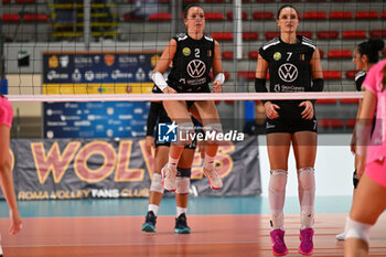 2024-09-19 - Silvia Araco Serrano of CV Kiele Socuellamos in action during the day 2 of the CEV Volleyball Challenge Cup 2025 Women - Prequalification Round WEVZA CUP between CV Kiele SOCUELLAMOS and CD Heidelberg LAS PALMAS at the Palazzetto dello Sport on September 19, 2024 in Rome, Italy. - WEVZA CUP WOMEN - CV KIELE SOCUELLAMOS VS CD HEIDELBERG WOLSWAGEN LAS PALMAS - INTERNATIONALS - VOLLEYBALL