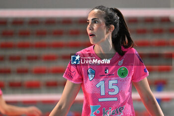 2024-09-19 - Amelia Portero of CV Kiele Socuellamos in action during the day 2 of the CEV Volleyball Challenge Cup 2025 Women - Prequalification Round WEVZA CUP between CV Kiele SOCUELLAMOS and CD Heidelberg LAS PALMAS at the Palazzetto dello Sport on September 19, 2024 in Rome, Italy. - WEVZA CUP WOMEN - CV KIELE SOCUELLAMOS VS CD HEIDELBERG WOLSWAGEN LAS PALMAS - INTERNATIONALS - VOLLEYBALL