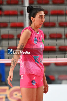 2024-09-19 - Mariam Beriashvili of CV Kiele Socuellamos in action during the day 2 of the CEV Volleyball Challenge Cup 2025 Women - Prequalification Round WEVZA CUP between CV Kiele SOCUELLAMOS and CD Heidelberg LAS PALMAS at the Palazzetto dello Sport on September 19, 2024 in Rome, Italy. - WEVZA CUP WOMEN - CV KIELE SOCUELLAMOS VS CD HEIDELBERG WOLSWAGEN LAS PALMAS - INTERNATIONALS - VOLLEYBALL