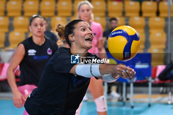 2024-09-20 - During the day 3 of the CEV Volleyball Challenge Cup 2025 Women - Prequalification Round WEVZA CUP between Bezier VB vs CV Kiele Socuellamos at the Palazzetto dello Sport on September 20, 2024 in Rome, Italy. - WEVZA CUP WOMEN - BEZIERS ANGELS VS CV KIELE SOCUELLAMOS - INTERNATIONALS - VOLLEYBALL