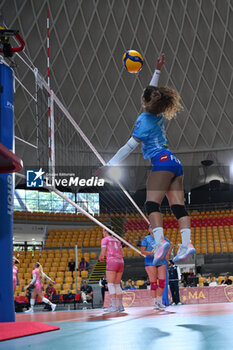 2024-09-20 - During the day 3 of the CEV Volleyball Challenge Cup 2025 Women - Prequalification Round WEVZA CUP between Bezier VB vs CV Kiele Socuellamos at the Palazzetto dello Sport on September 20, 2024 in Rome, Italy. - WEVZA CUP WOMEN - BEZIERS ANGELS VS CV KIELE SOCUELLAMOS - INTERNATIONALS - VOLLEYBALL