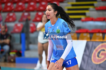 2024-09-20 - Nada Essaiadi of CV Kiele Socuellamos during the day 3 of the CEV Volleyball Challenge Cup 2025 Women - Prequalification Round WEVZA CUP between Bezier VB vs CV Kiele Socuellamos at the Palazzetto dello Sport on September 20, 2024 in Rome, Italy. - WEVZA CUP WOMEN - BEZIERS ANGELS VS CV KIELE SOCUELLAMOS - INTERNATIONALS - VOLLEYBALL