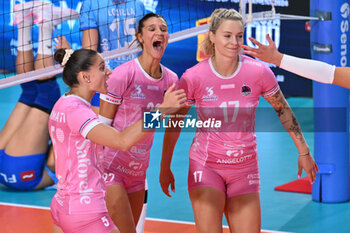 2024-09-20 - Paulina Majkowska of Beziers Volley during the day 3 of the CEV Volleyball Challenge Cup 2025 Women - Prequalification Round WEVZA CUP between Bezier VB vs CV Kiele Socuellamos at the Palazzetto dello Sport on September 20, 2024 in Rome, Italy. - WEVZA CUP WOMEN - BEZIERS ANGELS VS CV KIELE SOCUELLAMOS - INTERNATIONALS - VOLLEYBALL