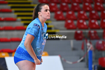 2024-09-20 - Javiera Plasencia of CV Kiele Socuellamos in action during the day 3 of the CEV Volleyball Challenge Cup 2025 Women - Prequalification Round WEVZA CUP between Bezier VB vs CV Kiele Socuellamos at the Palazzetto dello Sport on September 20, 2024 in Rome, Italy. - WEVZA CUP WOMEN - BEZIERS ANGELS VS CV KIELE SOCUELLAMOS - INTERNATIONALS - VOLLEYBALL