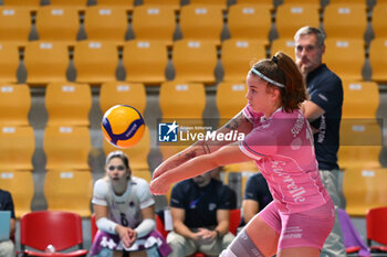 2024-09-20 - Karin Sunderlikova of Beziers Volley in action during the day 3 of the CEV Volleyball Challenge Cup 2025 Women - Prequalification Round WEVZA CUP between Bezier VB vs CV Kiele Socuellamos at the Palazzetto dello Sport on September 20, 2024 in Rome, Italy. - WEVZA CUP WOMEN - BEZIERS ANGELS VS CV KIELE SOCUELLAMOS - INTERNATIONALS - VOLLEYBALL