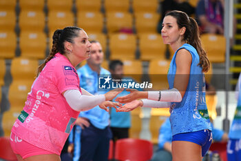 2024-09-20 - in action during the day 3 of the CEV Volleyball Challenge Cup 2025 Women - Prequalification Round WEVZA CUP between Bezier VB vs CV Kiele Socuellamos at the Palazzetto dello Sport on September 20, 2024 in Rome, Italy. - WEVZA CUP WOMEN - BEZIERS ANGELS VS CV KIELE SOCUELLAMOS - INTERNATIONALS - VOLLEYBALL