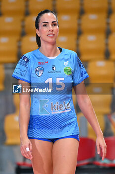 2024-09-20 - Amelia Portero of CV Kiele Socuellamos in action during the day 3 of the CEV Volleyball Challenge Cup 2025 Women - Prequalification Round WEVZA CUP between Bezier VB vs CV Kiele Socuellamos at the Palazzetto dello Sport on September 20, 2024 in Rome, Italy. - WEVZA CUP WOMEN - BEZIERS ANGELS VS CV KIELE SOCUELLAMOS - INTERNATIONALS - VOLLEYBALL