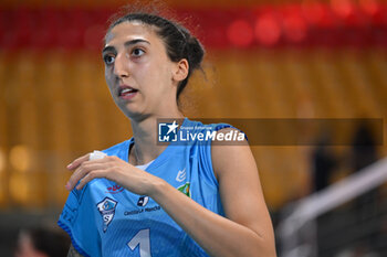 2024-09-20 - Mariam Beriashvili of CV Kiele Socuellamos in action during the day 3 of the CEV Volleyball Challenge Cup 2025 Women - Prequalification Round WEVZA CUP between Bezier VB vs CV Kiele Socuellamos at the Palazzetto dello Sport on September 20, 2024 in Rome, Italy. - WEVZA CUP WOMEN - BEZIERS ANGELS VS CV KIELE SOCUELLAMOS - INTERNATIONALS - VOLLEYBALL