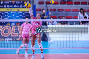 21/09/2024 - Emily Holterhaus (Beziers VB) - WEVZA CUP WOMEN - ROMA VOLLEY VS BEZIER VB - INTERNAZIONALI - VOLLEY