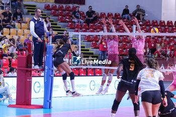 21/09/2024 - Wilma Salas (Roma Volley) attack - WEVZA CUP WOMEN - ROMA VOLLEY VS BEZIER VB - INTERNAZIONALI - VOLLEY