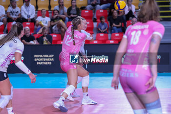 21/09/2024 - Emily Holterhaus (Beziers VB) - WEVZA CUP WOMEN - ROMA VOLLEY VS BEZIER VB - INTERNAZIONALI - VOLLEY