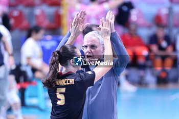 21/09/2024 - head coach Giuseppe Cuccarini (Roma Volley) - WEVZA CUP WOMEN - ROMA VOLLEY VS BEZIER VB - INTERNAZIONALI - VOLLEY