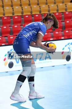 2024-09-18 - Karin Sunderlikova of Beziers Volley during the Volleyball WEVZA CUP Women between Bezier VB and Heidelberg Volkswagen on 18 sept 2024 at the Palazzetto dello Sport in Rome. - VOLLEYBALL WEVZA CUP WOMEN - INTERNATIONALS - VOLLEYBALL