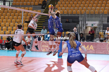 2024-09-18 - Camila Hiruela Tapia of CD Heidelberg Volkswagen during the Volleyball WEVZA CUP Women between Bezier VB and Heidelberg Volkswagen on 18 sept 2024 at the Palazzetto dello Sport in Rome. - VOLLEYBALL WEVZA CUP WOMEN - INTERNATIONALS - VOLLEYBALL