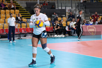 2024-09-18 - Camila Hiruela Tapia of CD Heidelberg Volkswagen during the Volleyball WEVZA CUP Women between Bezier VB and Heidelberg Volkswagen on 18 sept 2024 at the Palazzetto dello Sport in Rome. - VOLLEYBALL WEVZA CUP WOMEN - INTERNATIONALS - VOLLEYBALL