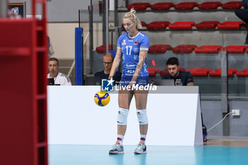 2024-09-18 - Paulina Majkowska of Beziers Volley during the Volleyball WEVZA CUP Women between Bezier VB and Heidelberg Volkswagen on 18 sept 2024 at the Palazzetto dello Sport in Rome. - VOLLEYBALL WEVZA CUP WOMEN - INTERNATIONALS - VOLLEYBALL