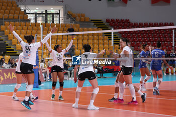 2024-09-18 - CD Heidelberg Volkswagen during the Volleyball WEVZA CUP Women between Bezier VB and Heidelberg Volkswagen on 18 sept 2024 at the Palazzetto dello Sport in Rome. - VOLLEYBALL WEVZA CUP WOMEN - INTERNATIONALS - VOLLEYBALL