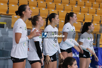 2024-09-18 - CD Heidelberg Volkswagen during the Volleyball WEVZA CUP Women between Bezier VB and Heidelberg Volkswagen on 18 sept 2024 at the Palazzetto dello Sport in Rome. - VOLLEYBALL WEVZA CUP WOMEN - INTERNATIONALS - VOLLEYBALL