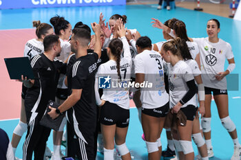 2024-09-18 - CD Heidelberg Volkswagen during the Volleyball WEVZA CUP Women between Bezier VB and Heidelberg Volkswagen on 18 sept 2024 at the Palazzetto dello Sport in Rome. - VOLLEYBALL WEVZA CUP WOMEN - INTERNATIONALS - VOLLEYBALL