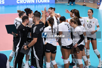 2024-09-18 - CD Heidelberg Volkswagen during the Volleyball WEVZA CUP Women between Bezier VB and Heidelberg Volkswagen on 18 sept 2024 at the Palazzetto dello Sport in Rome. - VOLLEYBALL WEVZA CUP WOMEN - INTERNATIONALS - VOLLEYBALL