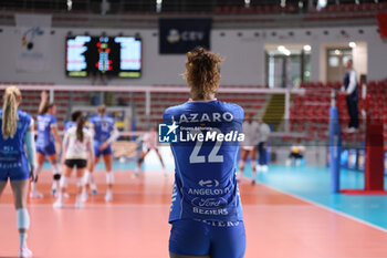 2024-09-18 - Raquel Lazaro of Beziers Volley during the Volleyball WEVZA CUP Women between Bezier VB and Heidelberg Volkswagen on 18 sept 2024 at the Palazzetto dello Sport in Rome. - VOLLEYBALL WEVZA CUP WOMEN - INTERNATIONALS - VOLLEYBALL