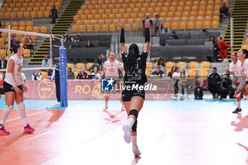 2024-09-18 - Claudia Hernandez Figueroa of CD Heidelberg Volkswagen during the Volleyball WEVZA CUP Women between Bezier VB and Heidelberg Volkswagen on 18 sept 2024 at the Palazzetto dello Sport in Rome. - VOLLEYBALL WEVZA CUP WOMEN - INTERNATIONALS - VOLLEYBALL