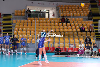 2024-09-18 - Ciara Debell of Beziers Volley during the Volleyball WEVZA CUP Women between Bezier VB and Heidelberg Volkswagen on 18 sept 2024 at the Palazzetto dello Sport in Rome. - VOLLEYBALL WEVZA CUP WOMEN - INTERNATIONALS - VOLLEYBALL