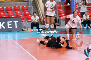 2024-09-18 - Claudia Hernandez Figueroa of CD Heidelberg Volkswagen during the Volleyball WEVZA CUP Women between Bezier VB and Heidelberg Volkswagen on 18 sept 2024 at the Palazzetto dello Sport in Rome. - VOLLEYBALL WEVZA CUP WOMEN - INTERNATIONALS - VOLLEYBALL