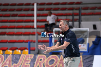 2024-09-18 - Frederic Havas during the Volleyball WEVZA CUP Women between Bezier VB and Heidelberg Volkswagen on 18 sept 2024 at the Palazzetto dello Sport in Rome. - VOLLEYBALL WEVZA CUP WOMEN - INTERNATIONALS - VOLLEYBALL